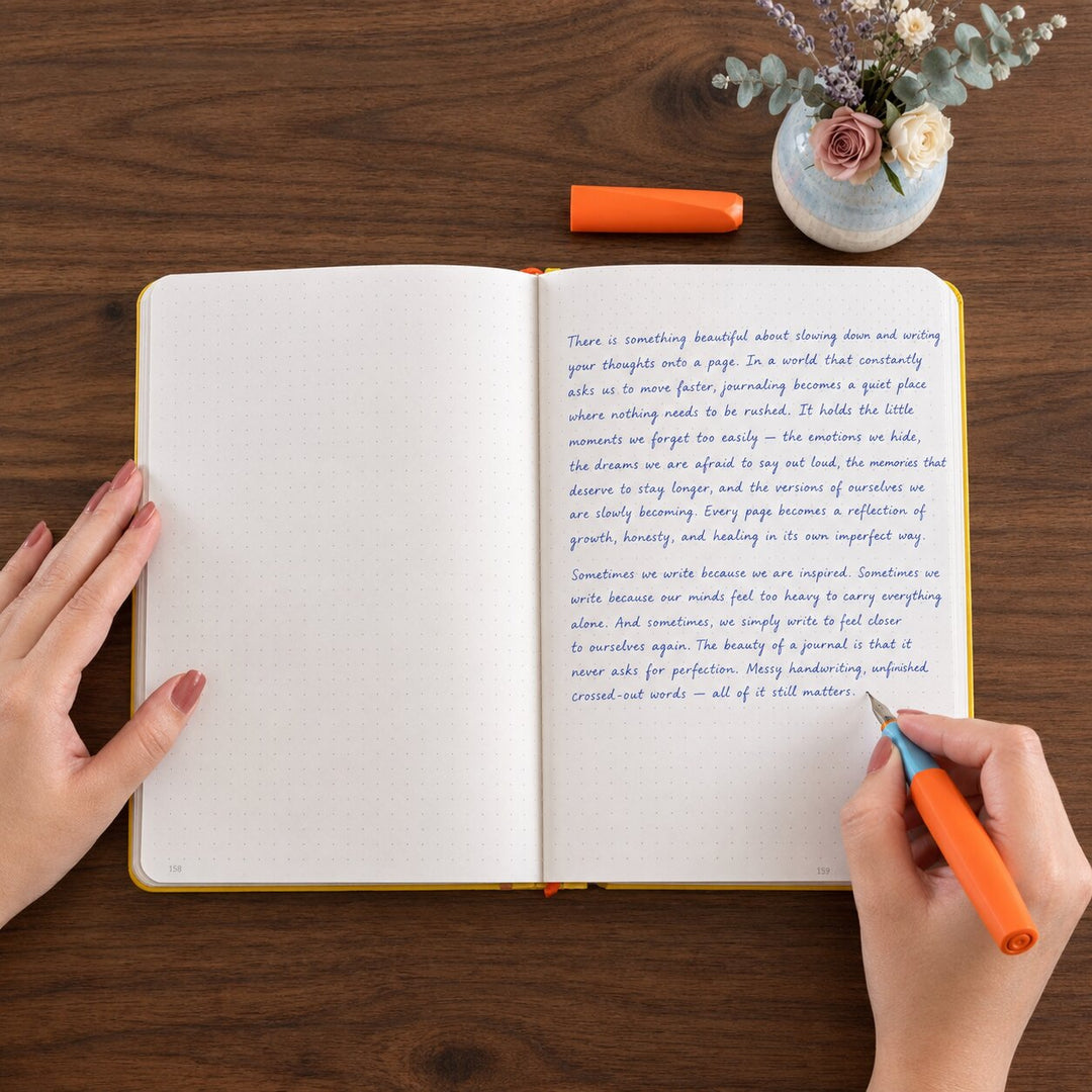 fountain pen friendly journal notebook