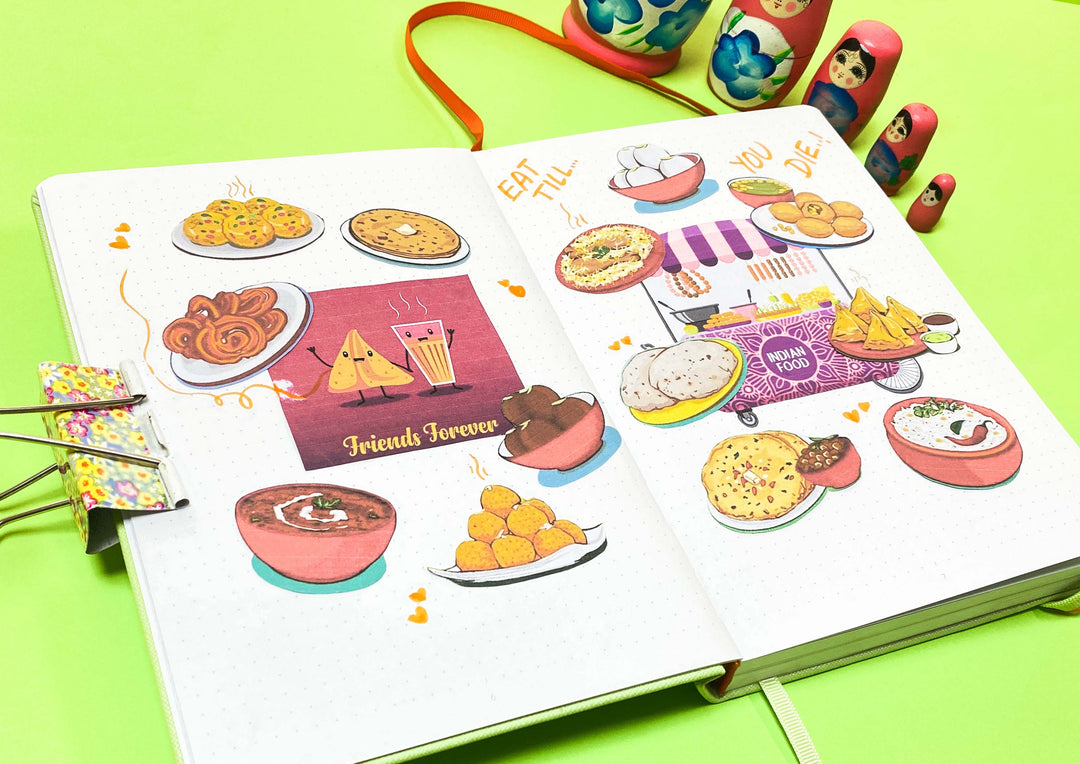 Neorah Food Art Journal Ideas