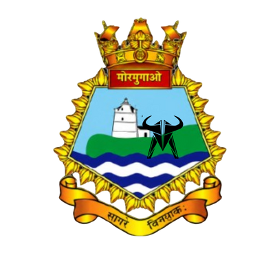 INDIAN NAVAL SHIP MORMUGAO custom corporate gift logo