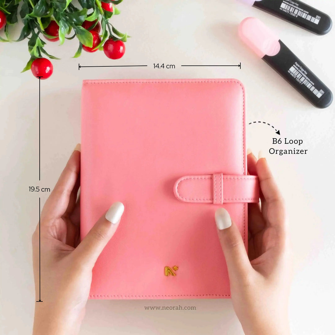 B6 - REFILLABLE ORGANISER SLEEVE - LOOP