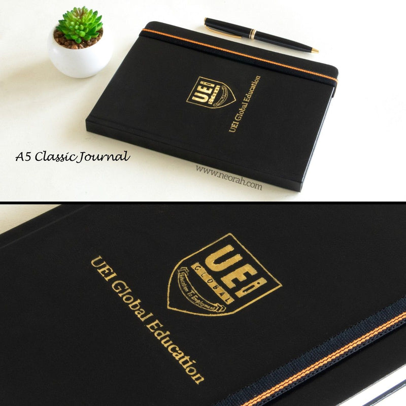 UEI GLOBAL custom branded notebook corporate gifting