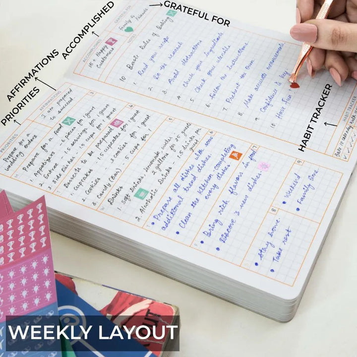 PETITE - UNDATED - WEEKLY PLANNER - SOFT COVER