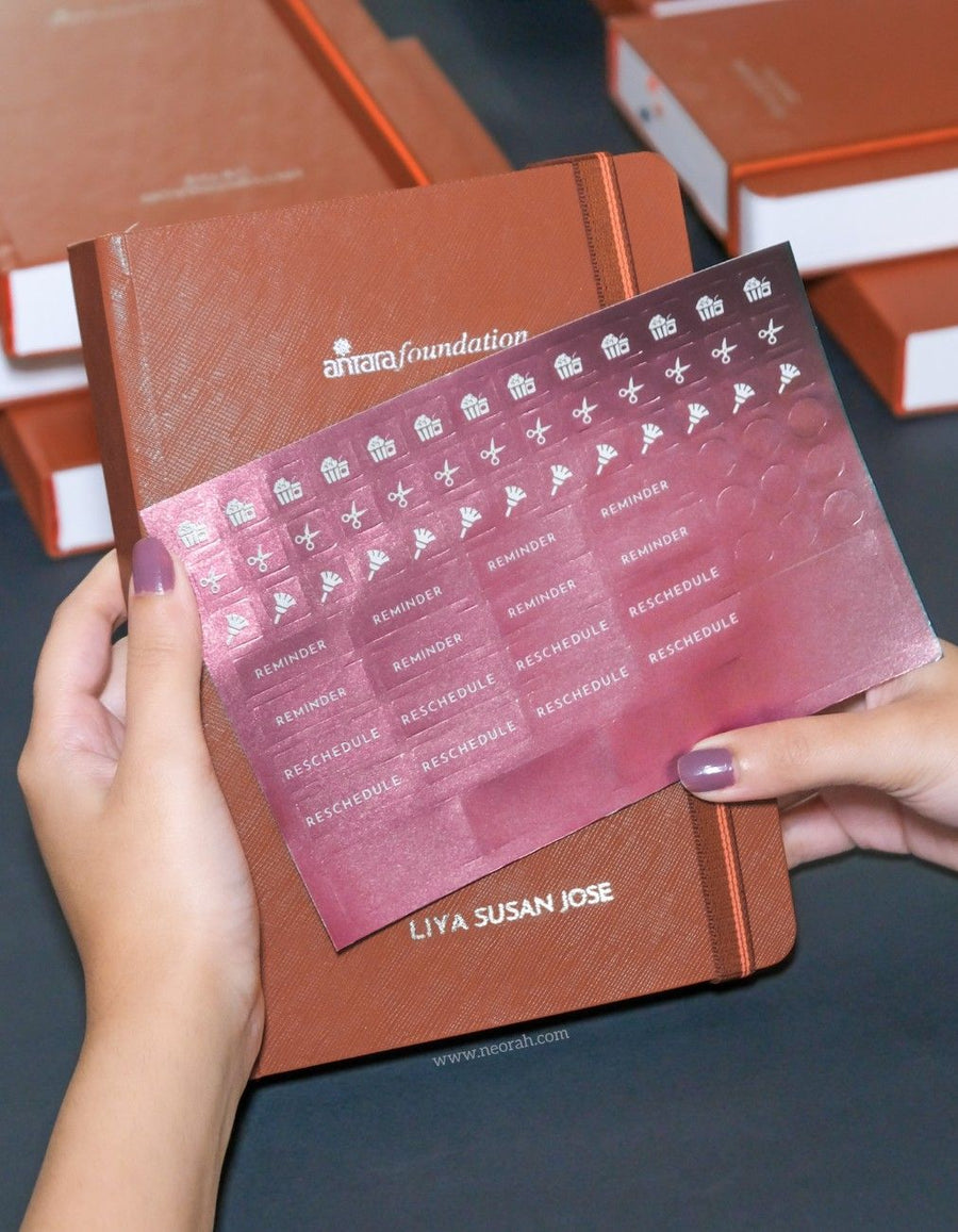 metallic stickers - ANTARA FOUNDATION corporate gift