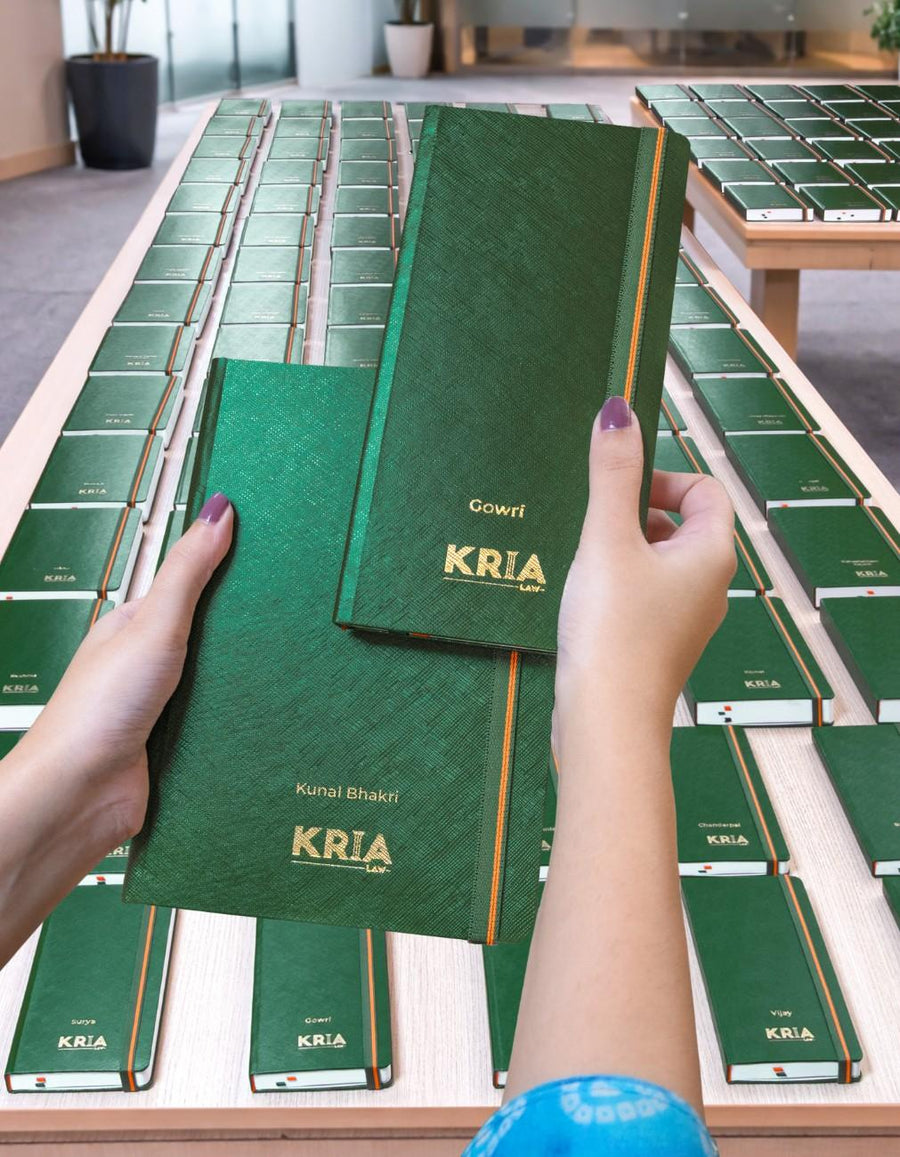 daily planner and petite planner - KRIA LAW corporate gift