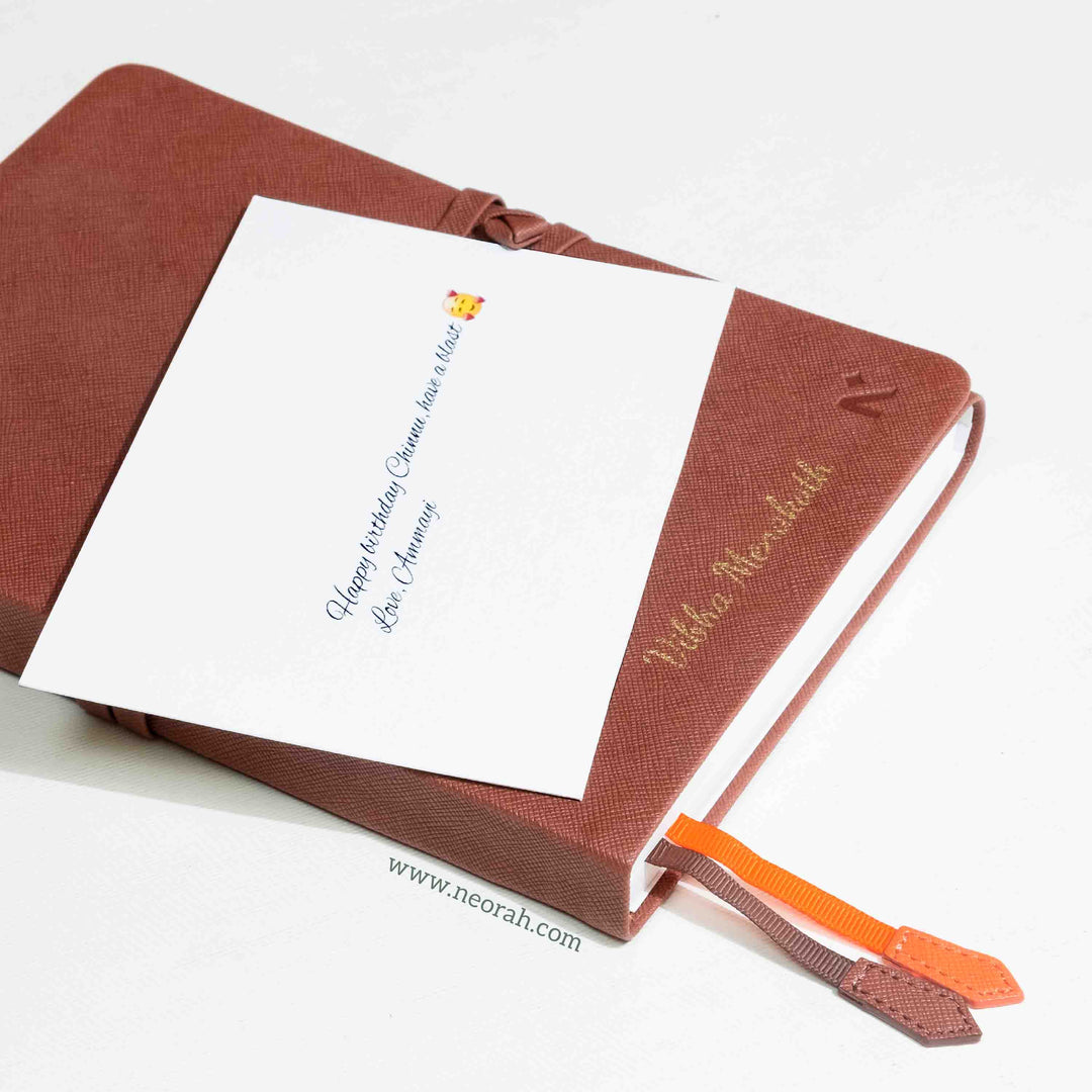 PERSONALISED NOTE