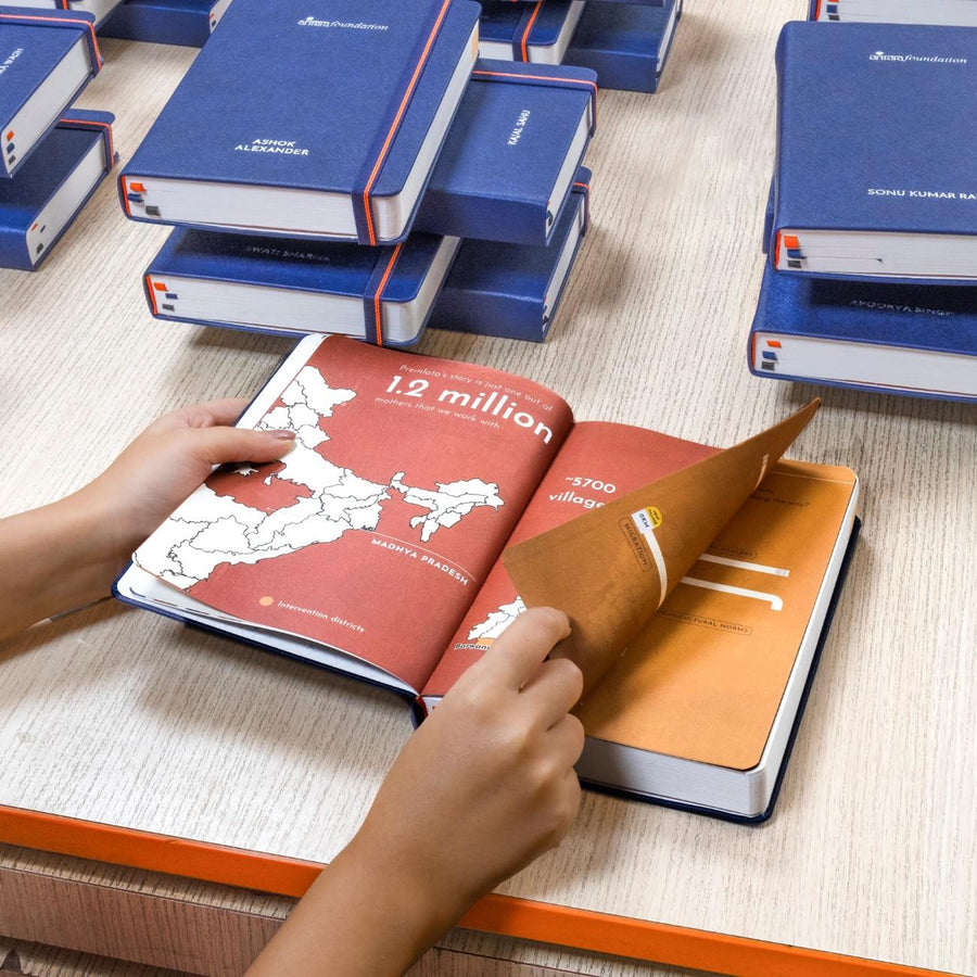 16 customised pages - ANTARA FOUNDATION corporate gift