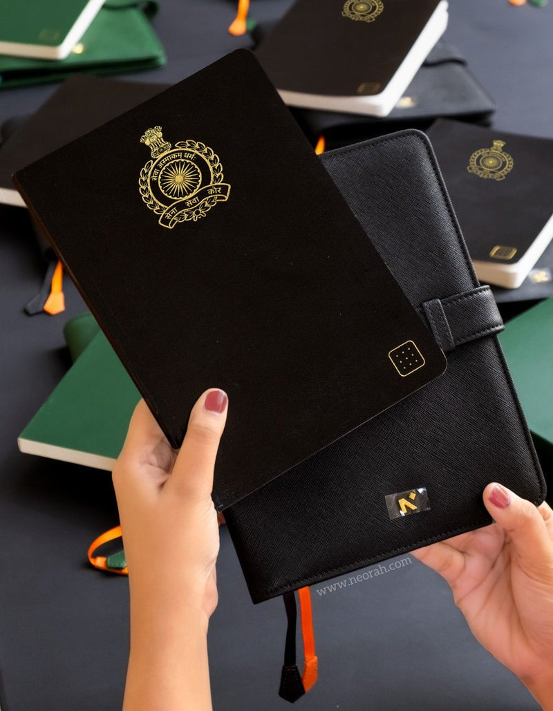 ARMY SERVICE CORPS 503 BATTALION custom branded notebook corporate gifting