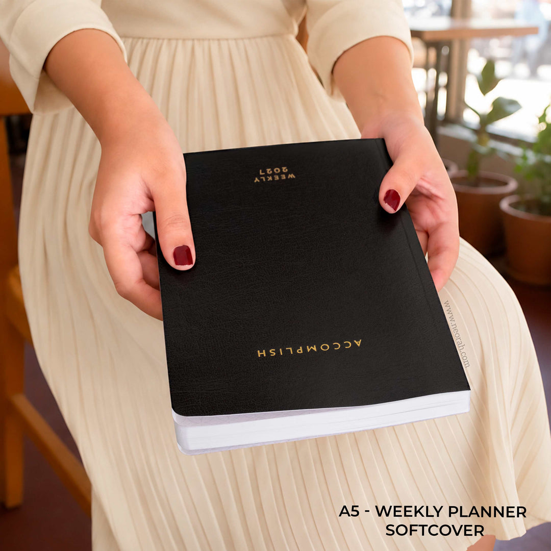 A5 - 2027 - WEEKLY PLANNER - 264 PAGES - SOFT COVER