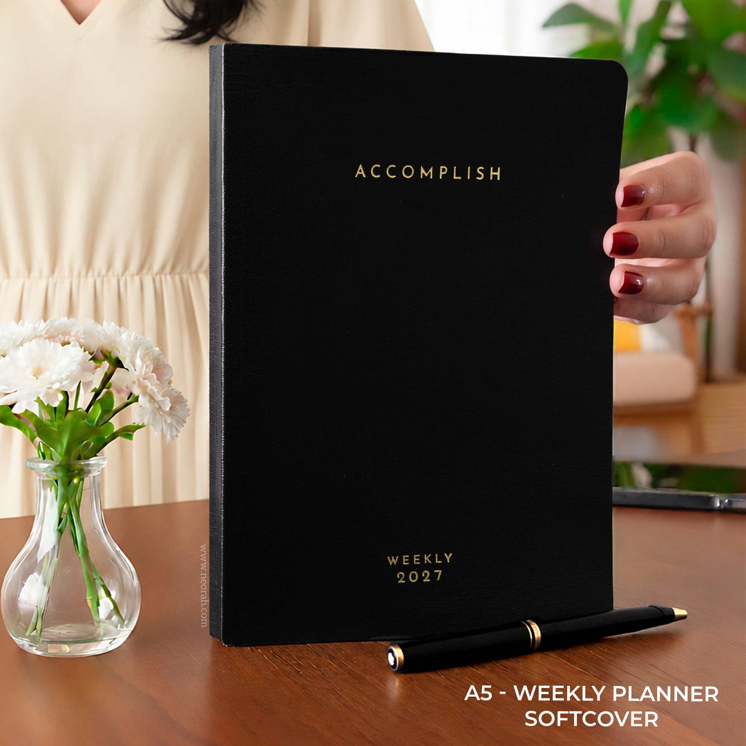 A5 - 2027 - WEEKLY PLANNER - 264 PAGES - SOFT COVER