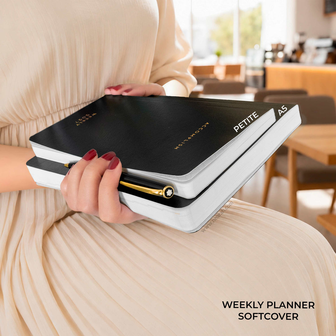 A5 - 2027 - WEEKLY PLANNER - 264 PAGES - SOFT COVER