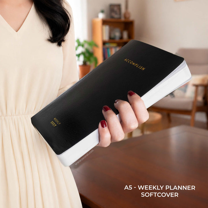 A5 - 2027 - WEEKLY PLANNER - 264 PAGES - SOFT COVER