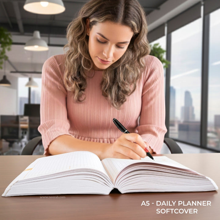 A5 - 2027 - DAILY PLANNER  - 512 PAGES - SOFT COVER
