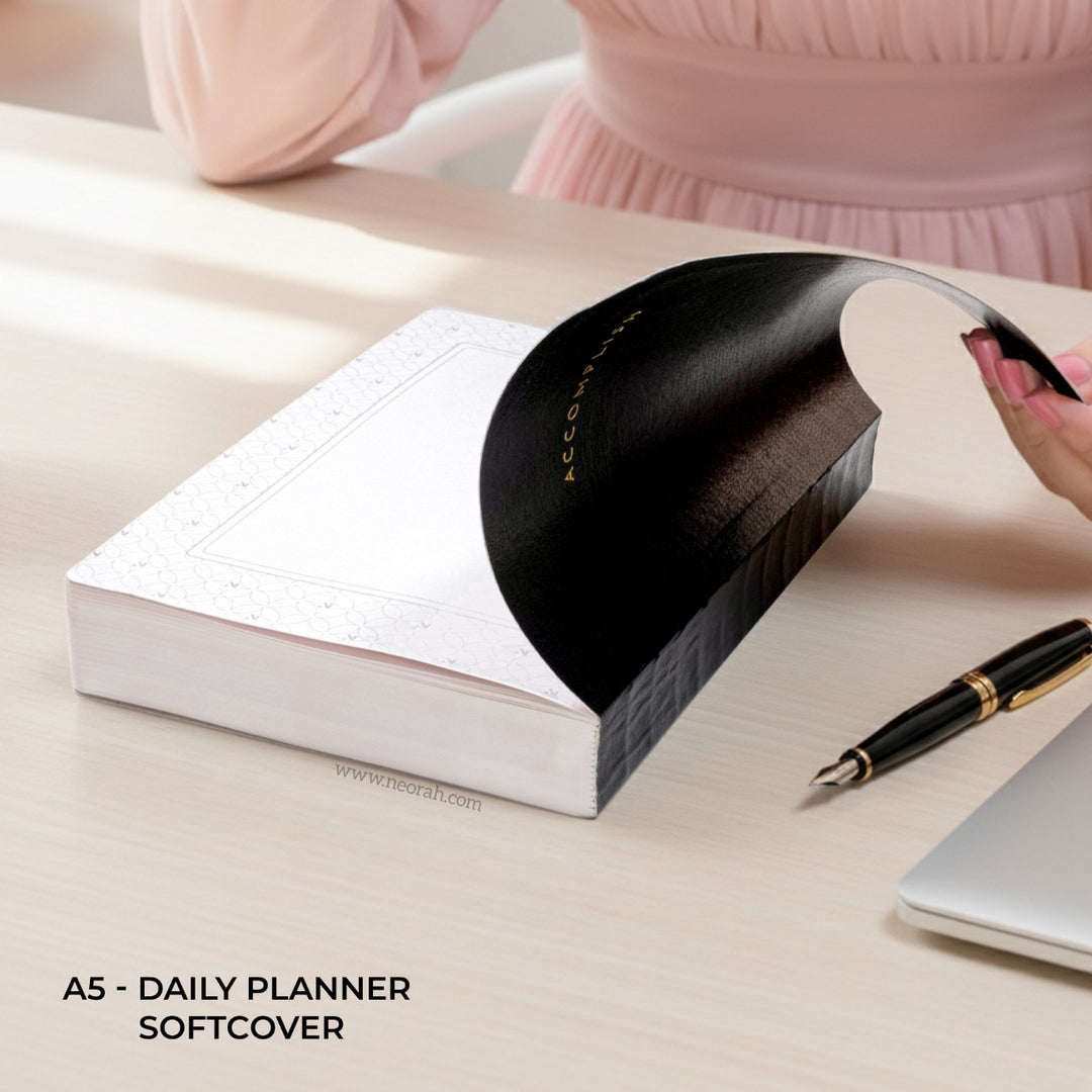 A5 - 2027 - DAILY PLANNER  - 512 PAGES - SOFT COVER