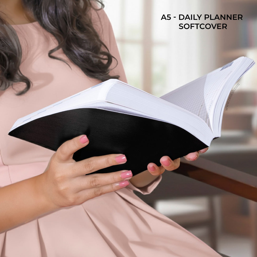 A5 - 2027 - DAILY PLANNER  - 512 PAGES - SOFT COVER