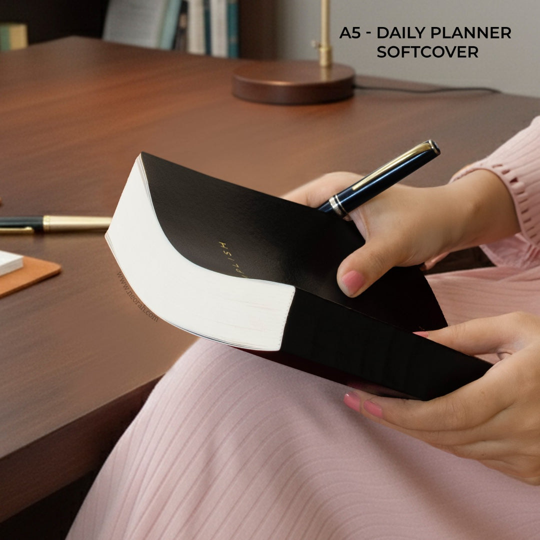 A5 - 2027 - DAILY PLANNER  - 512 PAGES - SOFT COVER