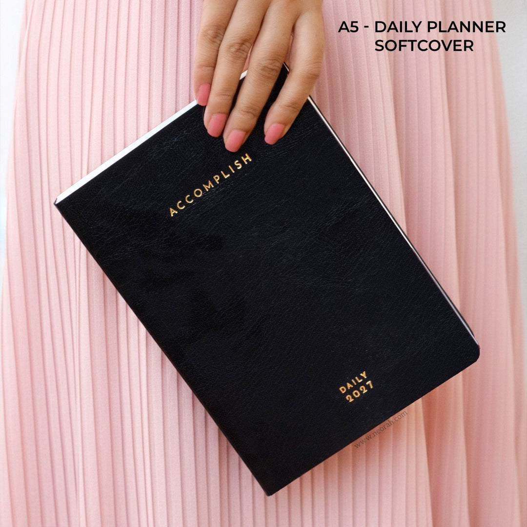 A5 - 2027 - DAILY PLANNER  - 512 PAGES - SOFT COVER
