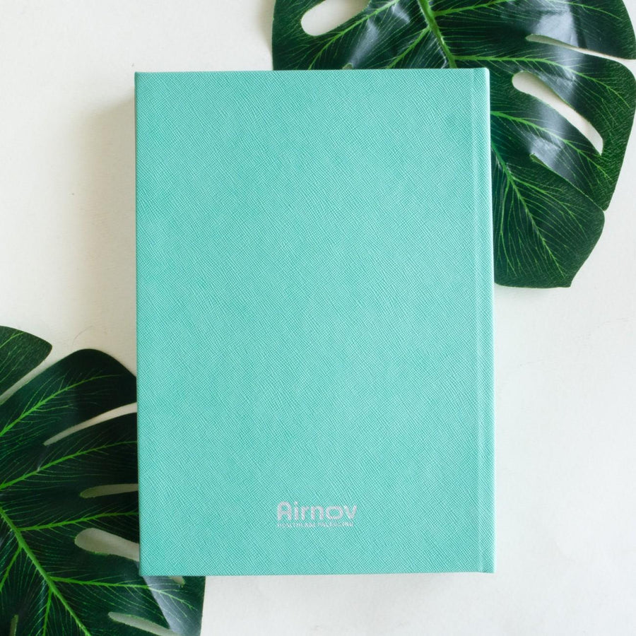 journal customised with vegan leather cover - AIRNOV HEALTHCARE PACKAGING corporate gift
