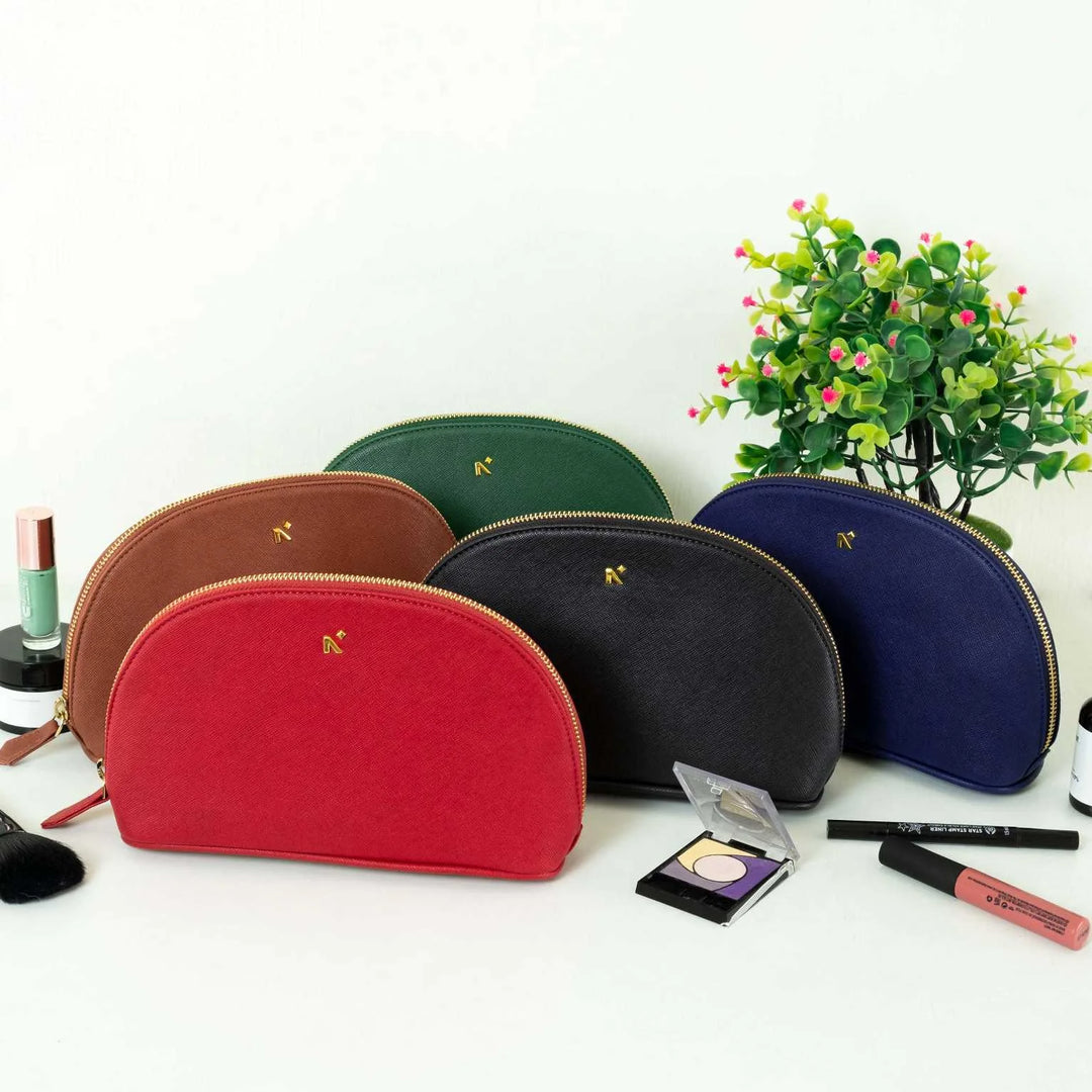 
Neorah small makeup pouch, Mini Designer makeup pouch, multifunctional designer makeup pouches, travel makeup pouch with place for makeup kit. 