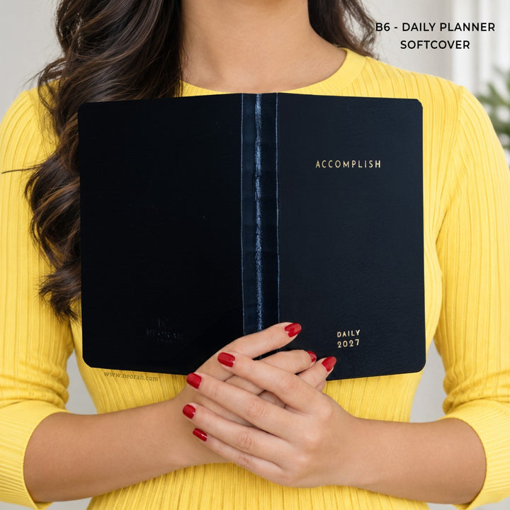 B6 - 2027 - DAILY PLANNER  - 512 PAGES - SOFT COVER