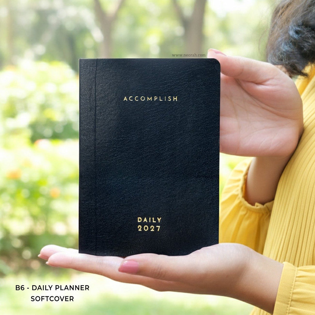 B6 - 2027 - DAILY PLANNER  - 512 PAGES - SOFT COVER