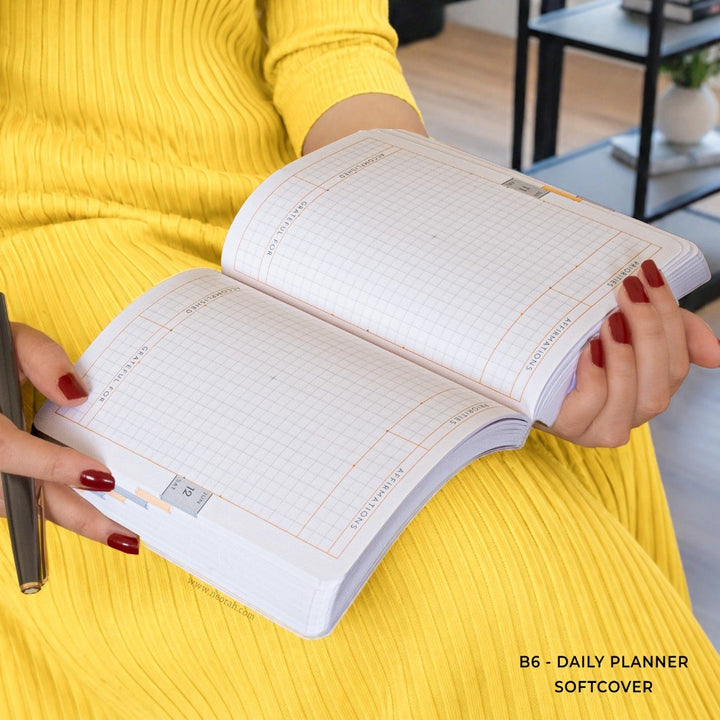 B6 - 2027 - DAILY PLANNER  - 512 PAGES - SOFT COVER