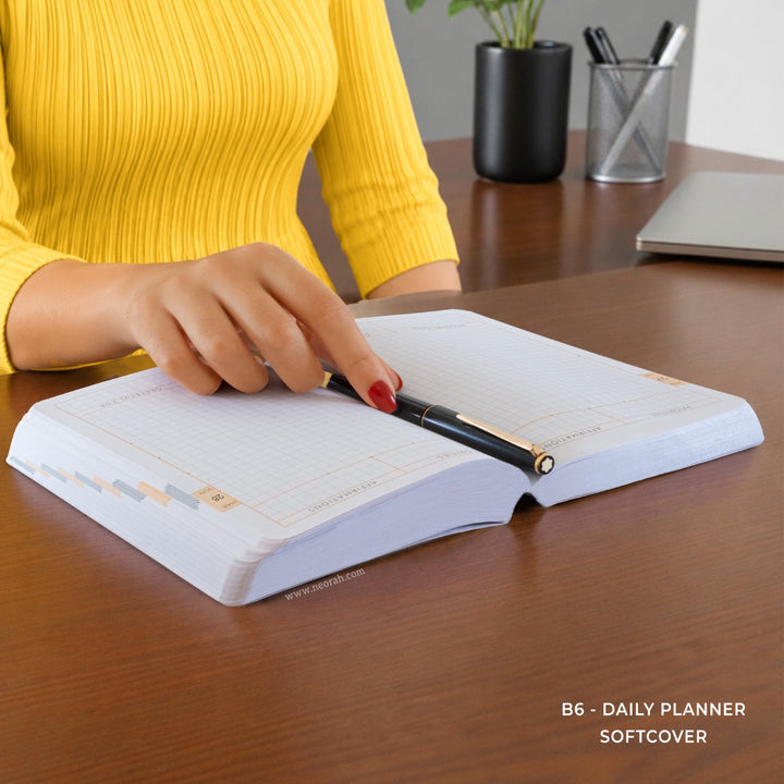 B6 - 2027 - DAILY PLANNER  - 512 PAGES - SOFT COVER