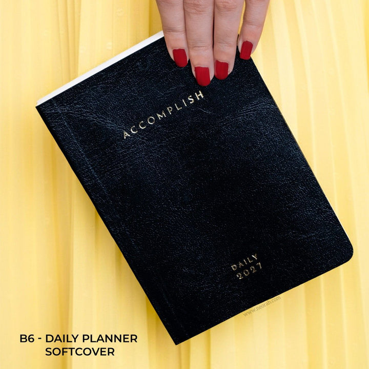 B6 - 2027 - DAILY PLANNER  - 512 PAGES - SOFT COVER