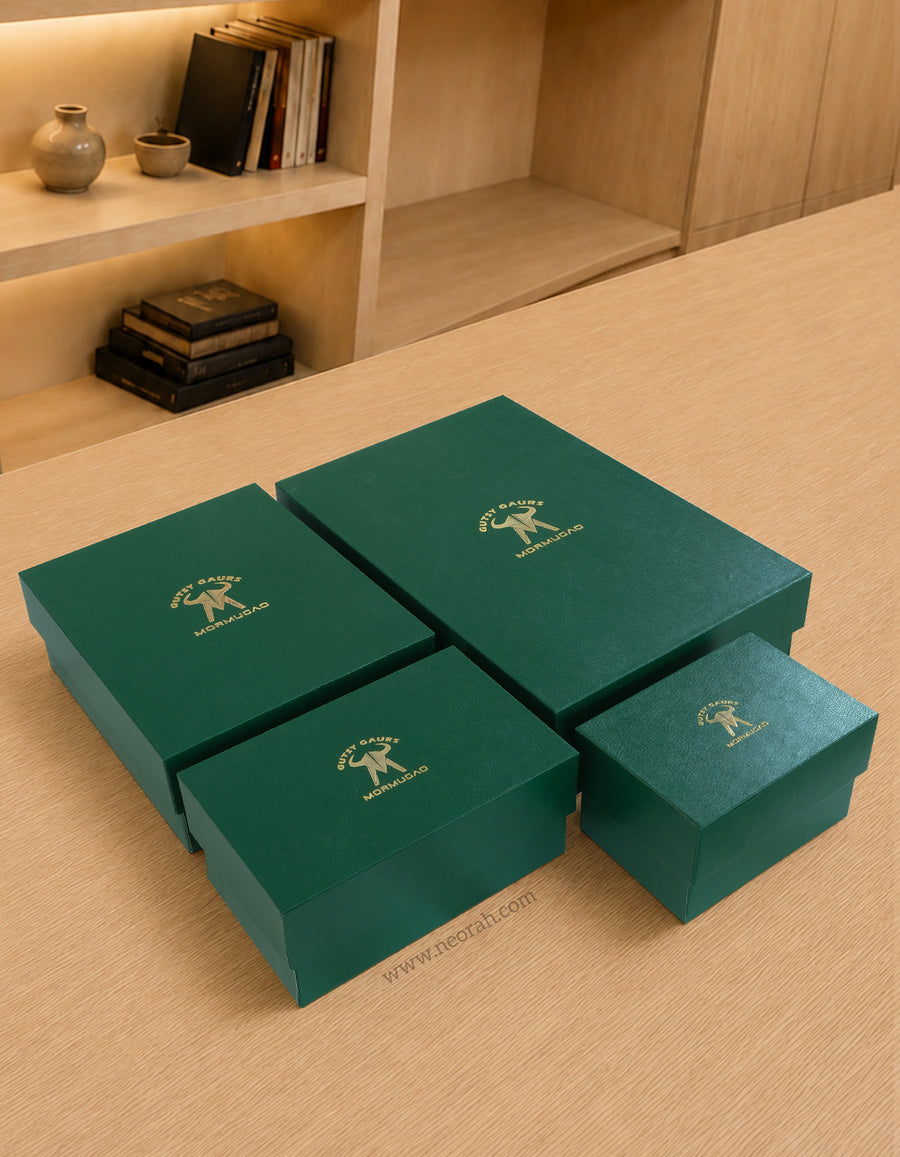 customised box with four sizes