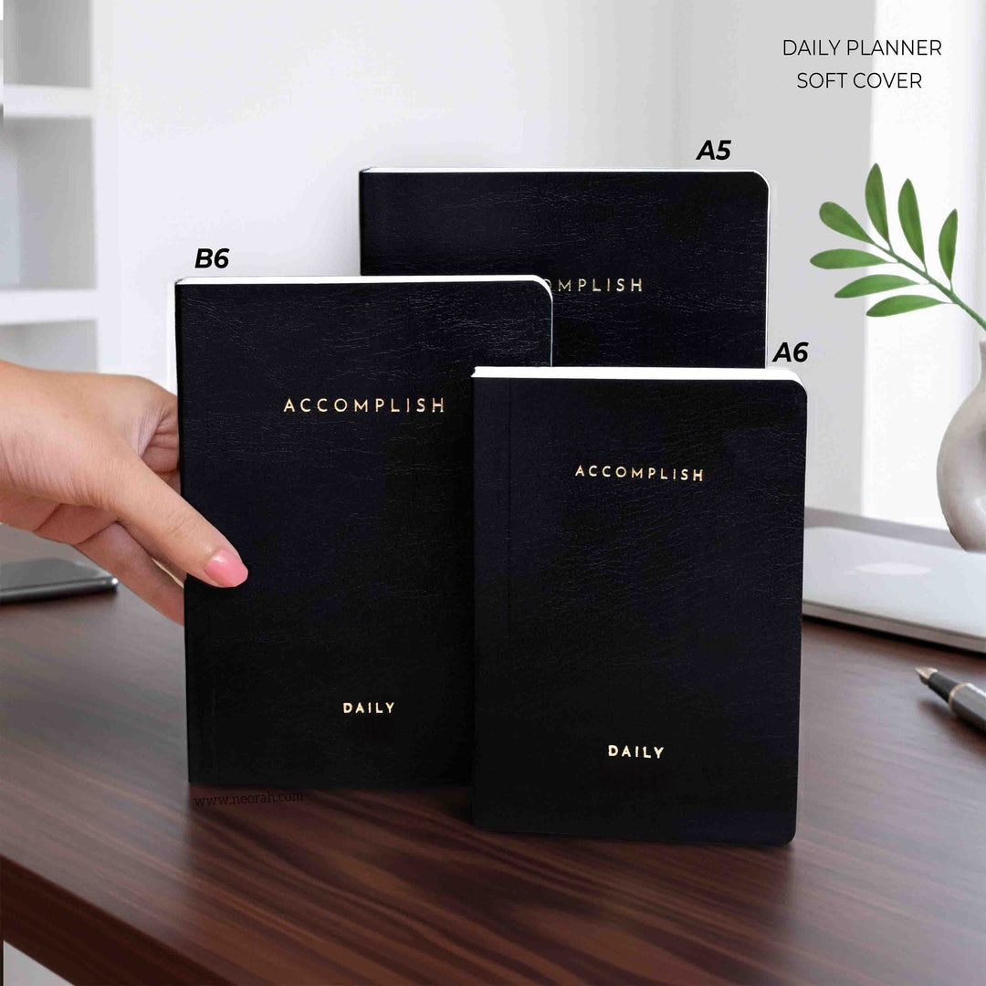 A5 - UNDATED - DAILY PLANNER - SOFT COVER