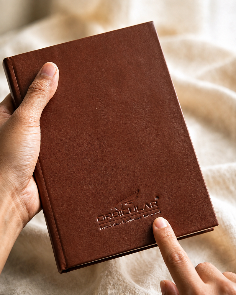 ORBICULAR PHARMACEUTICAL TECHNOLOGIES custom branded notebook corporate gifting