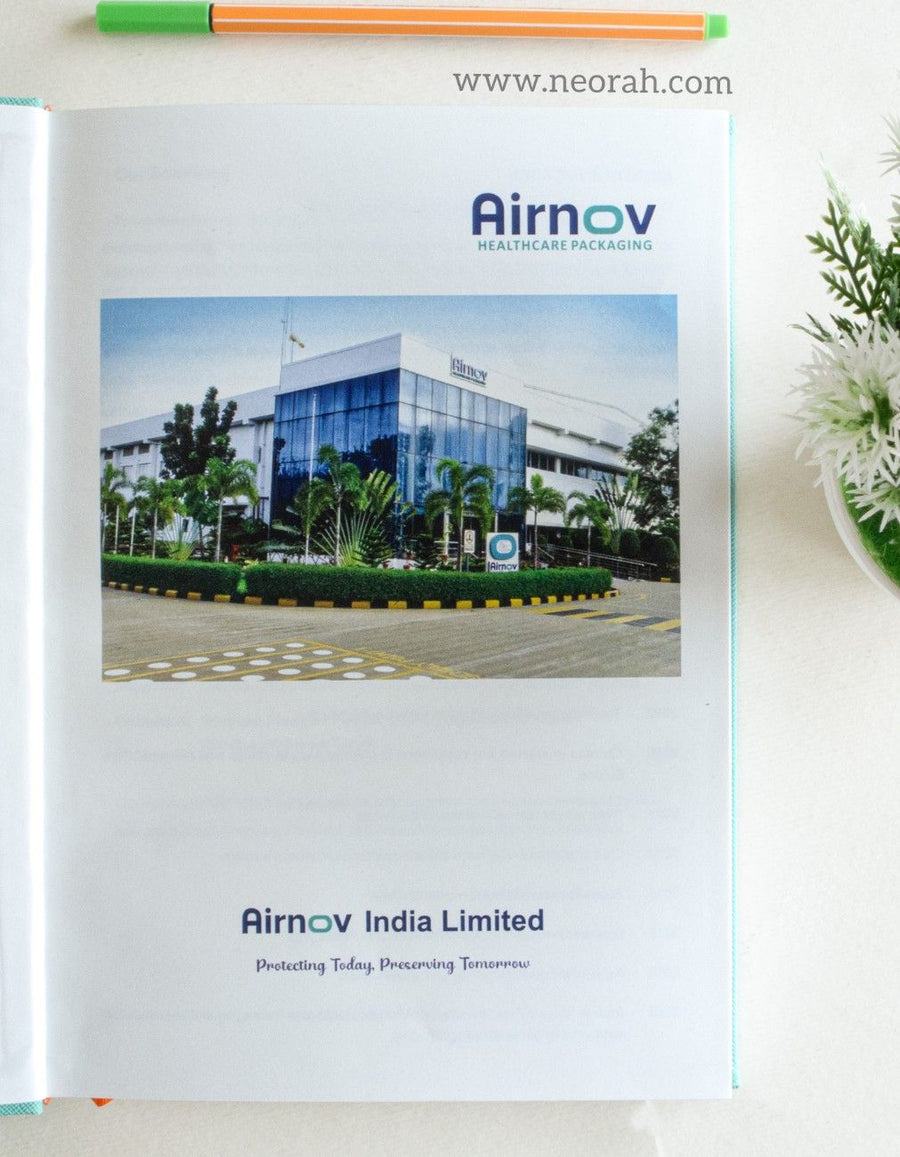 customised pages - AIRNOV HEALTHCARE PACKAGING corporate gift