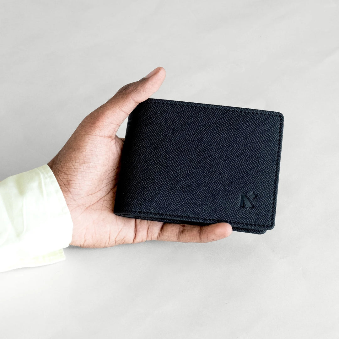 This Credit card Holder wallet is made of European Vegan Leather