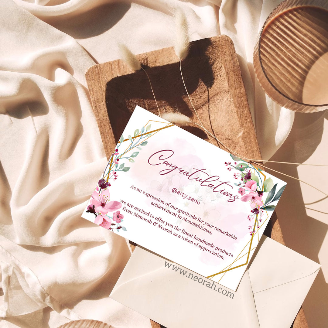 PERSONALISED NOTE