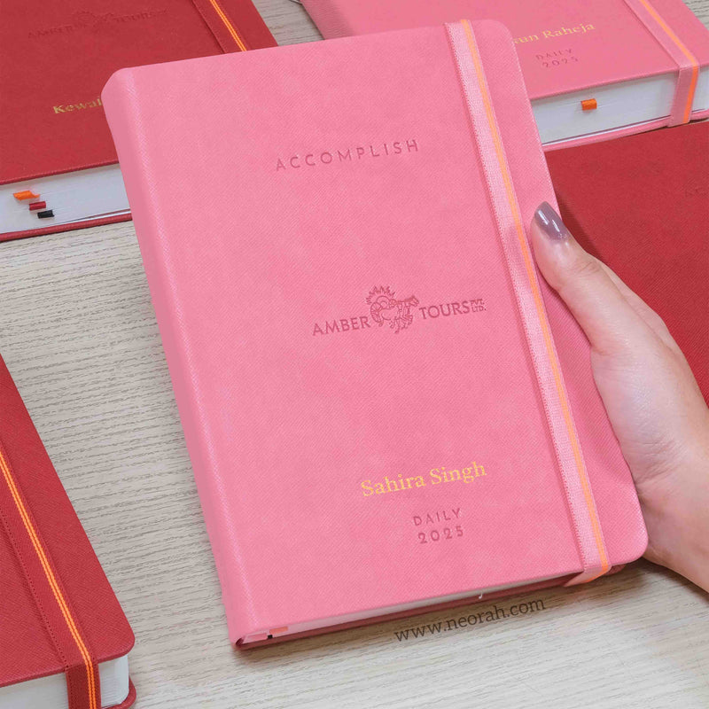 AMBER TOURS custom branded notebook corporate gifting