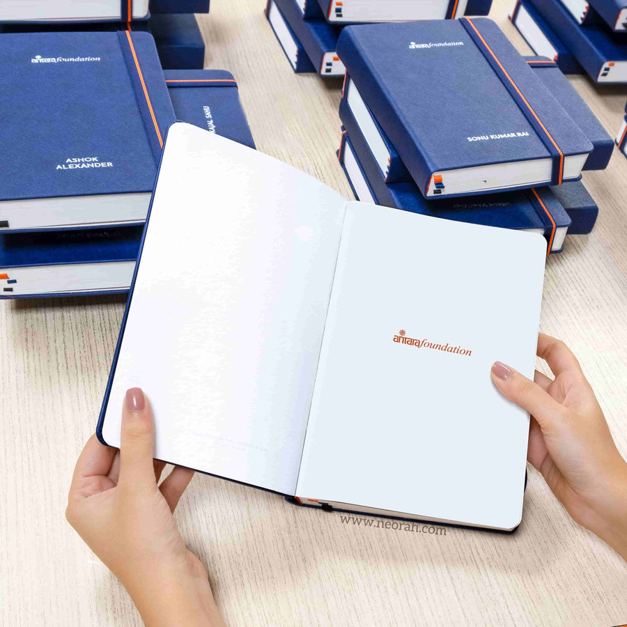 customised end paper - ANTARA FOUNDATION corporate gift